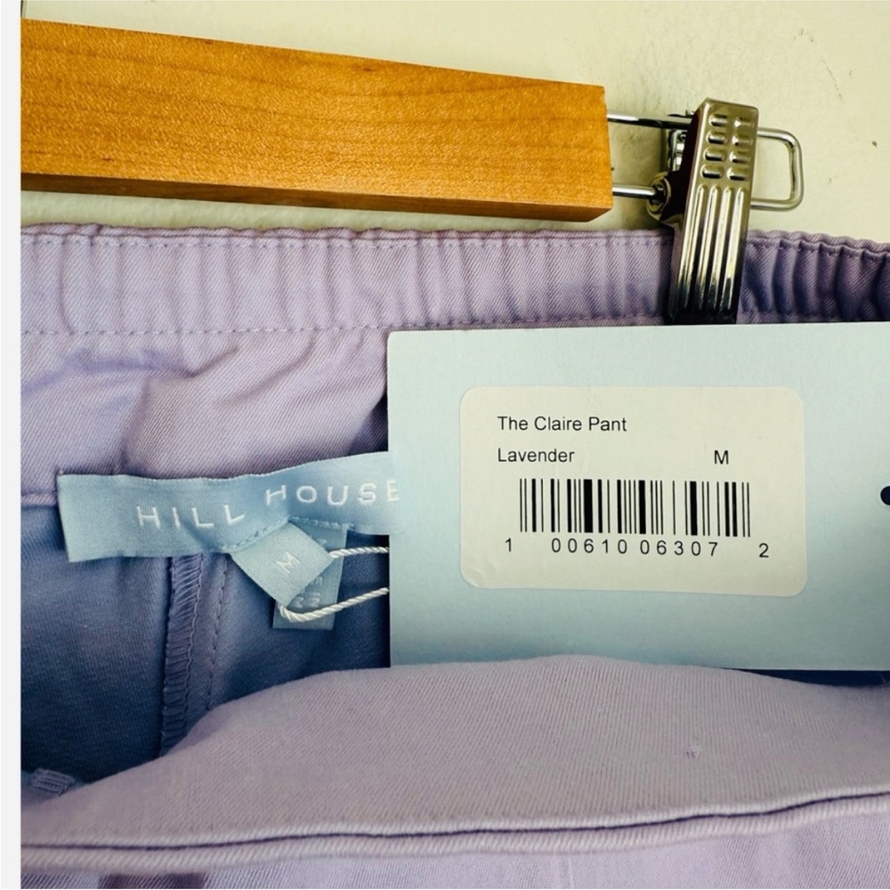 NWT Hill House Claire lavender ankle length high-rise fit 11.5“ rise, 26“ inseam - Picture 6 of 6